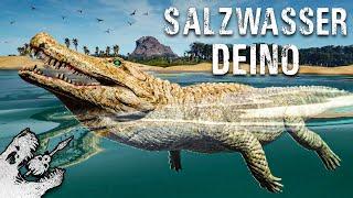 SALZWASSER - DEINOSUCHUS jagd im OZEAN nach großer Beute  - The Isle