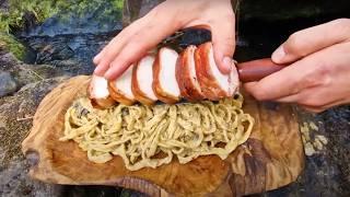 BEST Pasta Cooked in Nature | ASMR Cooking Compilation