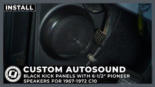 Get Great Sound with These Kick Panel Speakers | Chevy C10