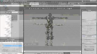 3DXchange5 Tutorial - Converting an iClone Prop into a Character