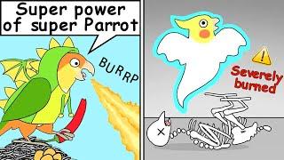 Funny Comics With a Parrot Twist #15 | Parrot Comic Dub