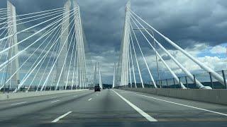 Driving New York's LONGEST Bridge | Tappan Zee Bridge (Governor Mario M. Cuomo Bridge)