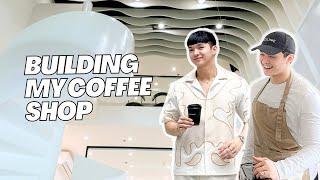 The making of COFFEE BLANC Part I  Lharby Policarpio