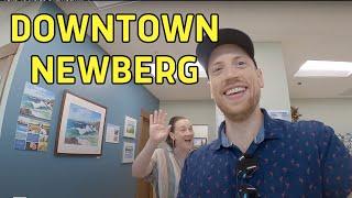 Living in Newberg, Oregon - Full Walking Tour of Historic Downtown Newberg