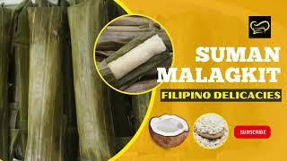 Suman Malagkit | How to make Suman Malagkit sa Gata