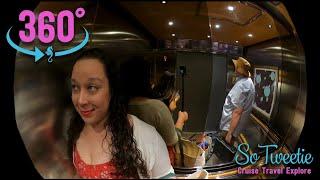 Liberty of the Seas Cruise Panoramic Suite Cabin Tour - 360° Video! - Royal Caribbean