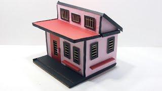 DIY Cardboard House | Kartondan Harika Bir Yapimi