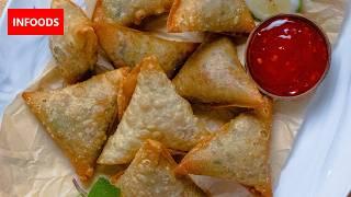 Samosa Recipe | How to Make Beef Samosa | Beef Samosa Recipe (Part 2) | Infoods