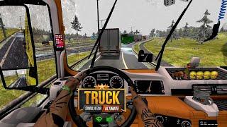 Truck Simulator  :Ultimate snowy weather gameplay #arkatgames