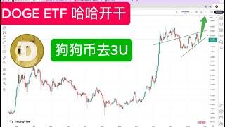 DOGE（Dogecoin） 第二波爆发倒计时！ 精准预测狗狗币回踩至 0.35，上车机会，不要等到 0.26、0.22、马斯克的 DOGE 部门、 ETF 全是利好，第二波目标价预测为 2-3 美金