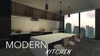 MODERN Kitchen ($20k) | Bloxburg