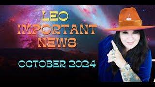 Leo     OCTOBER    MONTHLY Astrology Horoscope 2024