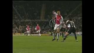 Bergkamp's wonder goal against Newcastle United.