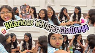 Hilarious Whisper Challenge  #bestfriendschallenge #funchallenge