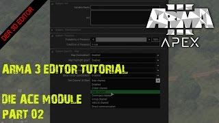 ► ARMA 3 3D EDITOR TUTORIAL 40 ◄ ACE Module - Part 02 - Inkl. Aktualisierungen [GERMAN HD]