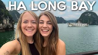 WE TOOK A 2 DAY HA LONG BAY CRUISE (what it's really like)