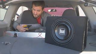 How bad is the $70 subwoofer from Walmart? Install | Review