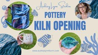 POTTERY KILN OPENING, Some Yuck, Some Meh, Most GREAT! Amaco, Mayco, Coyote Spectrum! JOIN ME!