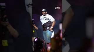 World Famous Hip-Hop Artist 50 Cent performs at the HAYA Festival in Yerevan, Armenia.