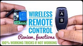 The Ultimate RF Remote Control Switch Review: Functions  and problem solving