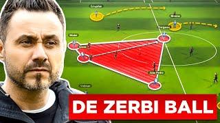 De Zerbi Ball TEARS Teams Apart!!! | RDZ Created A BEAST Tactic | Best FM24 Tactics