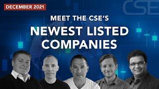 Meet the CSE's Newest Listed Companies - December 2021