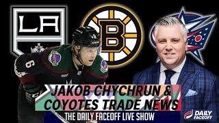 Jakob Chychrun & Arizona Coyotes TRADE NEWS | Daily Faceoff Live