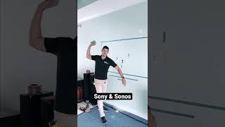 Sony & Sonos Perfect Combination #sony #cinema#sonos #professional#tvmounting #shorts#reels#business