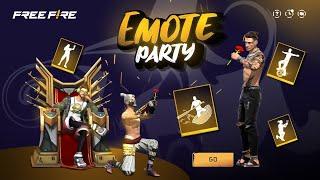 Next 100% Emote Party Event Free Fire|New Emote Party Event Bangladesh server |Free Fire New Event