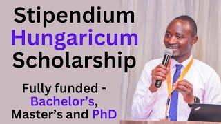 Fully Funded Stipendium Hungaricum Scholarship in Hungary  (Bachelor’s, Master’s & PhD) Application