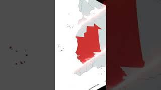 #58 Mauritania Empire | Not Real, Just for Content #shorts #geography #empire