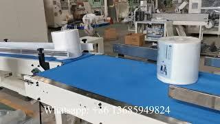 Semi automatic maxi roll bundle packing machinery price