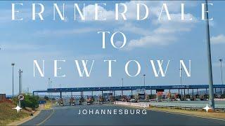 Driving from Ennerdale to Newtown |Johannesburg | South Africa |