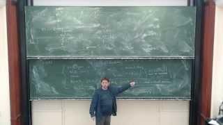 Charles Rezk: Elliptic cohomology and elliptic curves (Part 4)