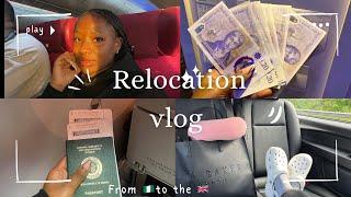 RELOCATION VLOG | NIGERIA ️MANCHESTER, UNITED KINGDOM | QATAR AIRWAYS  | TWO INT’L STUDENTS