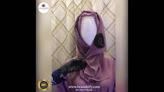 #Abaya #hijab Designs For All Ages | Brandzify Fashion’s Lace Embroidered Trim Abaya | Brandzify