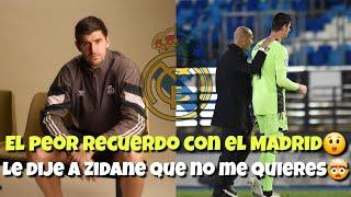 Publicando por primera vez polémicas palabras de COURTOIS | Su conversación privada con Zidane