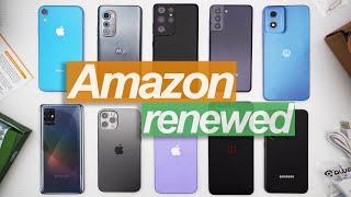 I Bought 10 "Amazon Renewed" Smartphones - How Bad Are They?