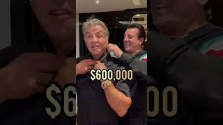 Sylvester Stallone's Rare $600,000 Rolex Rainbow Daytona!