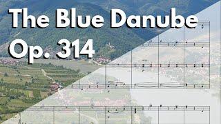 The Blue Danube, Op. 314 by Johann Strauss II - Arrangement for Piano Quintet by JP Wogaman II