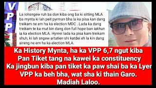 Kiba Bun Ki Ong Ba Ka Election MP Bad MDC Kan Iapher bak ly bak. Sngap Balei! Madiah Laloo