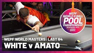 THIS MATCH WAS CLOSE ALL THE WAY | Liam White v Owen Amato | World Championship Masters 2024