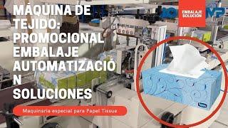 Máquina para fabricar papel tisú | Soluciones de embalaje promocional de papel tisú.