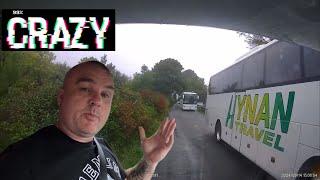 These roads  and crazy coach Drivers : wild Atlantic way