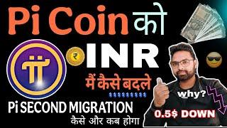 Pi Coin To INR || Pi COIN Second MIGRATION || PI Network New Update || Deposit Pi Pionex Exchange