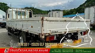 Isuzu Elf Dropside Cargo Truck | Japan Surplus Truck For Sale