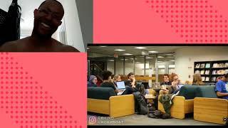 virgman994 reacts: BLASTING Inappropriate songs in the library PRANK #2