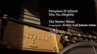 Polyphon 22 1/2" Disc No.--- The Master Miner