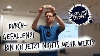 Durchgefallen?! wie du damit umgehen solltest | Durch die Prüfung gefallen