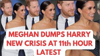 MEGHAN DUMPS HARRY AFTER THIS DISASTER ..LATEST #meghan #meghanmarkle #princeharrry